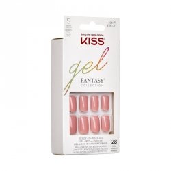 KISS Sztuczne Paznokcie Gel Fantasy - Ribbons (rozmiar S) 1op.(28szt)