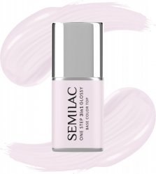 SEMILAC One Step Glossy 3in1 Lakier hybrydowy do paznokci S235 Peach Beige 7 ml