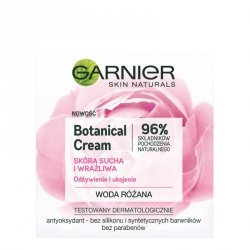 GARNIER Skin Naturals Botanical Rose Water Krem odżywienie i ukojenie  50 ml