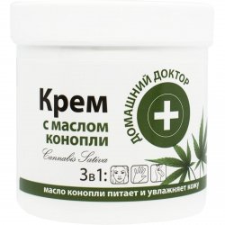 Krem do twarzy i ciała z olejem konopnym 3w1, Domowy Doktor, 250ml