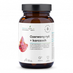 Czerwony Ryż + Karczoch, Aura Herbals, 60 kapsułek