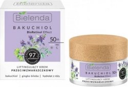 Bielenda Bakuchiol BioRetinol Effect 50+ Liftingujący Krem przeciwzmarszczkowy na dzień i noc