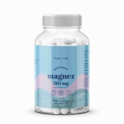 Magnez 365 mg Pure Lab, Aura Herblas, 120 kapsułek