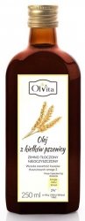 Wheat Germ Oil, Cold-Pressed, Unrefined, Olvita, 250ml