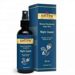 Naturalny dezodorant Night Queen, Sattva, 80 ml
