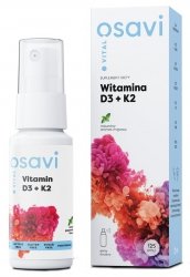 Vitamin D3 + K2, Oral Spray, Mint Flavor, Osavi