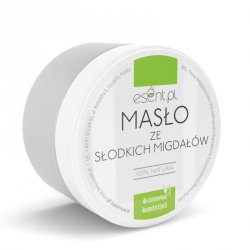 Masło ze Słodkich Migdałów (hydrogenizowany olej ze słodkich migdałów), Esent, 200 ml