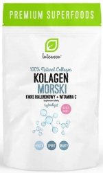 Kolagen Morski + Kwas Hialuronowy + Witamina C, Intenson, 60g