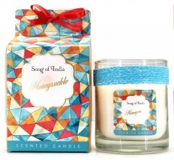 Honeysuckle Soy Wax Indulgent Candle, Song of India