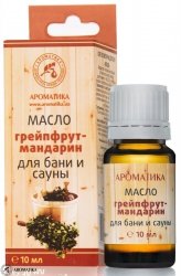 Oil for Sauna Tangerine & Grapefruit, 10 ml Aromatika