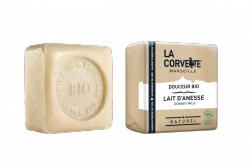 Donkey Milk Soap, Organic, La Corvette, 100g