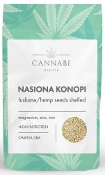 Shelled Hemp Seeds, Cannabi Nature, 100g