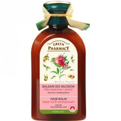 Argan Oil and Pomegranate Hair Balm for Dry and Damaged Hair, Green Pharmacy