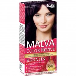 Kremowa farba do włosów MALVA Color Revive - 037 Bakłażan