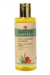 Naturalny Szampon do Włosów Mango, Sattva, 210 ml