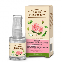 Green Pharmacy Jedwab w płynie Serum na łamliwe końcówki  30ml