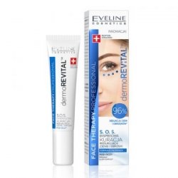 Eveline Face Therapy Professional Kuracja S.O.S.redukująca cienie i obrzęki pod oczami Dermo revital  15ml