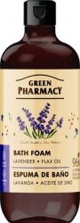 GREEN PHARMACY Pianka do kąpieli Lawenda + Olej lniany 500 ml