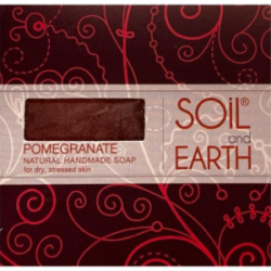 Owoc Granatu Naturalne Mydło, Soil & Earth, 100g