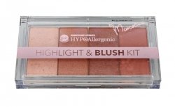 Bell Hypoallergenic Highlight & Blush Kit Zestaw rozświetlaczy i różu  20g