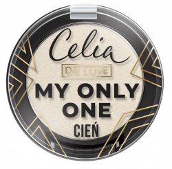 Celia De Luxe Cień do powiek satynowy My Only One nr 01  1szt