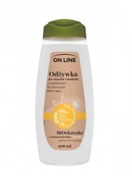 On Line From Plants With Love Odżywka do włosów BIOekstrakt z Zielonej Herbaty i Arnika 400ml