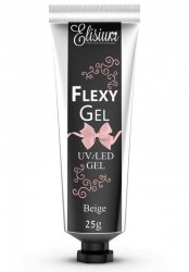 ELISIUM Flexy Gel do przedłużania paznokci UV/LED Beige 25g