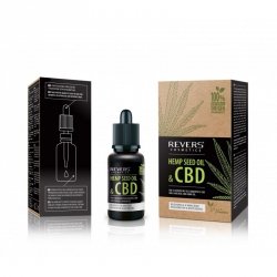 REVERS Hemp Seed Oil&CBD Naturalny Olej konopny z CBD 100%  15ml