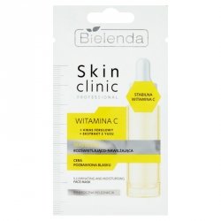 Bielenda Skin Clinic Professional Witamina C Maseczka rozświetlająco-nawilżająca 8g