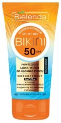 Bielenda Bikini Lekki Krem do Opalania Twarz SPF50