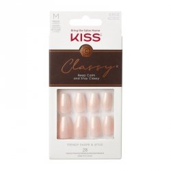 KISS Sztuczne Paznokcie Classy Nails -  Cozy Meets Cute (rozmiar M) 1op.(28szt)