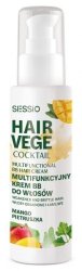 SESSIO Hair Vege Coctail Multifunkcyjny Krem BB do włosów osłabionych i łamliwych - Mango i Pietruszka 100ml