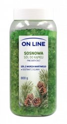 ON LINE Sól do kąpieli - Sosnowa 800g