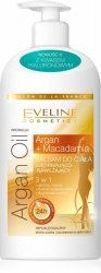 Eveline Salon De La France Balsam do ciała ujędrniająco-nawilżający 3w1  Argan Oil & Macadamia 350ml