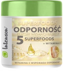Odporność Superfoods Elixir Wzmacniający, Intenson, 130g