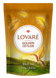 Herbata czarna „Golden Ceylon” Lovare liść 250g (+50 filtr torebek)