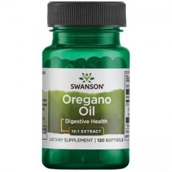 Olej z oregano, Swanson, 120 kapsułek
