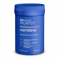 BICAPS CARNITINE Formeds, L-Karnityna, 60 kapsułek