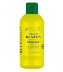 G-SYNERGIE BRAZILIAN Keratin Szampon zwiększający objętość, po prostowaniu