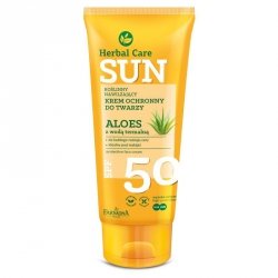 Farmona Herbal Care Sun Krem ochronny SPF50 Aloes z wodą termalną  50ml