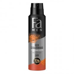 Fa Men Red Cedarwood Dezodorant anti-perspirant w sprayu 72H dla mężczyzn 150ml