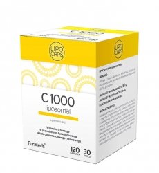 LIPOCAPS C 1000 Liposomalna Witamina C Formeds, 120 kapsułek