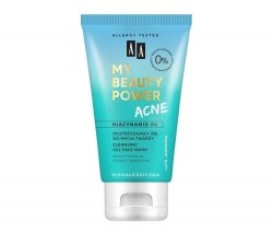 AA My Beauty Power Acne Oczyszczający Żel do mycia twarzy - cera mieszana,tłusta,trądzikowa 150ml