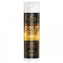 CELIA Gold 24K Luksusowy płyn micelarny - każdy rodzaj cery 200 ml