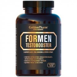 Testobooster dla mężczyzn 650 mg, Goldenpharm, 120 kapsułek