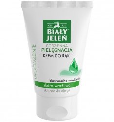 Biały Jeleń krem hipoalergiczny do rąk, łagodzący, 100ml