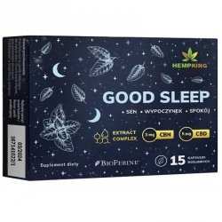Good Sleep Suplement diety, HEMPKING, 15 kapsułek