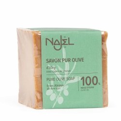 Мыло 100% оливковое Aleppo Pure Olive, Najel, 200г