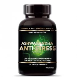 Ashwagandha Anit-Stress, Intenson, 90 tabletek