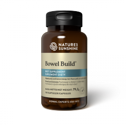 Bowel Build, Здоровье пищеварительной системы, Nature's Sunshine, 120 капсул